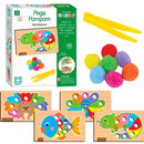 Jogo infantil Pega Pompom - Brinquedos