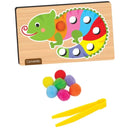 Jogo infantil Pega Pompom - Brinquedos